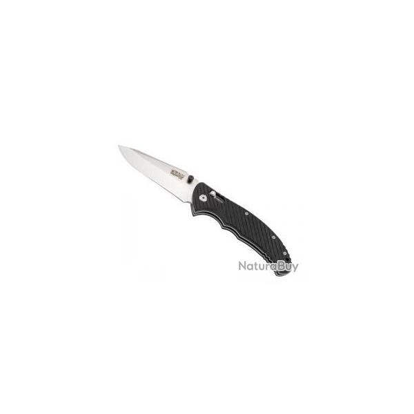 Couteau Herbertz  SELEKTION G10 NOIR INOX lame acier 440 satin