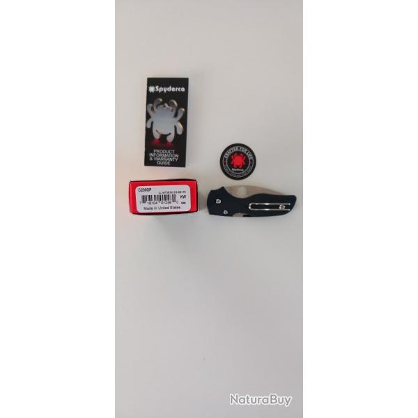 Spyderco Lil' Native compression lock.