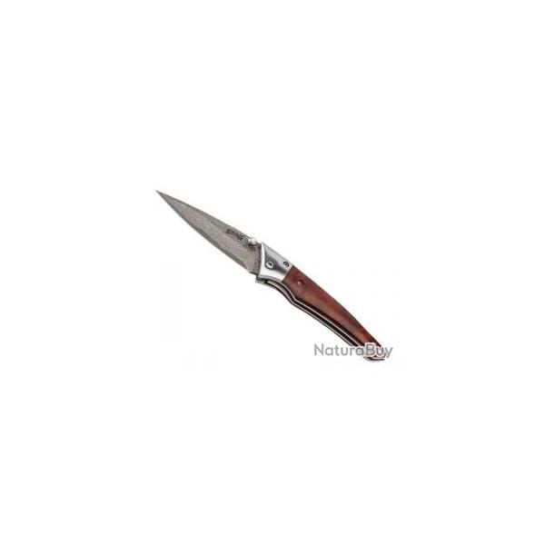 Couteau Herbertz   SELEKTION BOIS DE RACINE lame acier damas