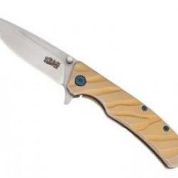 Couteau Herbertz  SELEKTION DORE TOUT INOX lame acier 440