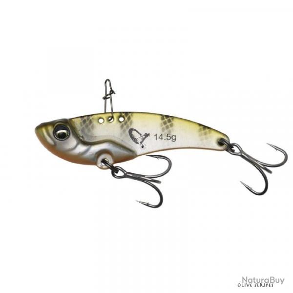 Lame Vibrante Savage Gear Vib Blade 5,5cm Green Silver Ayu