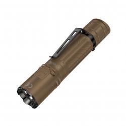 LAMPE KLARUS XT2CR PRO TAN + CONTACTEUR DEPORTÉ + MONTAGE DEPORTÉ RAIL PICATINNY