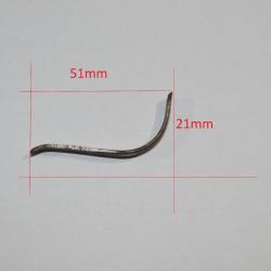 Ressort style Arc pour Fusil à percussion annulaire Ancien Chasse Silex / 1900 /1890 à identifier 20