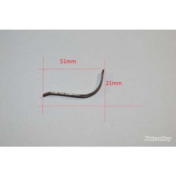 Ressort style Arc pour Fusil  percussion annulaire Ancien Chasse Silex / 1900 /1890  identifier 20