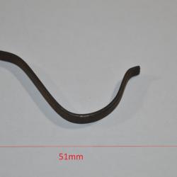 Ressort style Arc pour Fusil à percussion annulaire Ancien Chasse Silex / 1800/1900  identifier 20!