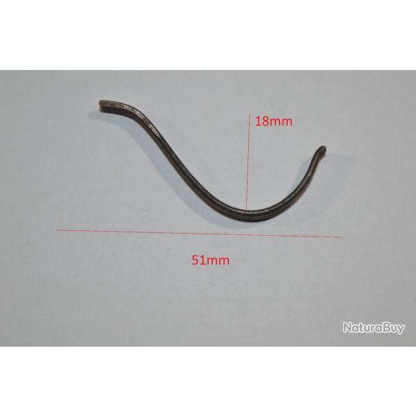 Ressort style Arc pour Fusil  percussion annulaire Ancien Chasse Silex / 1900/1800 a identifier 20