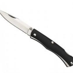 Couteau Puma tec G10 NOIR INOX lame acier 420 à cran