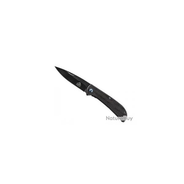 Couteau Puma tec FIBRE DE CARBONE INOX lame acier 420  cran intrieur
