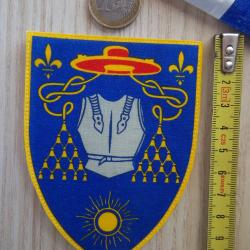 écusson militaire 6e régiment cuirassiers insigne tissu cavalerie Dissolution 2009