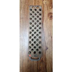 Planche plateau rechargement cartouche chasse cal 12