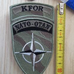 écusson militaire KFOR Nato Otan camouflage armée Française