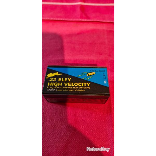 Lot de 300 Cartouches .22 LR ELEY high velocity