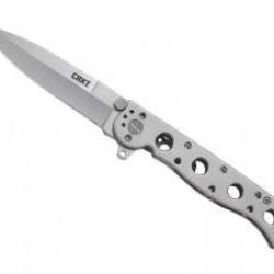 Couteau CRKT   M16-03SS lame acier 12C27 finition « bead-blasted » avec « flipper »
