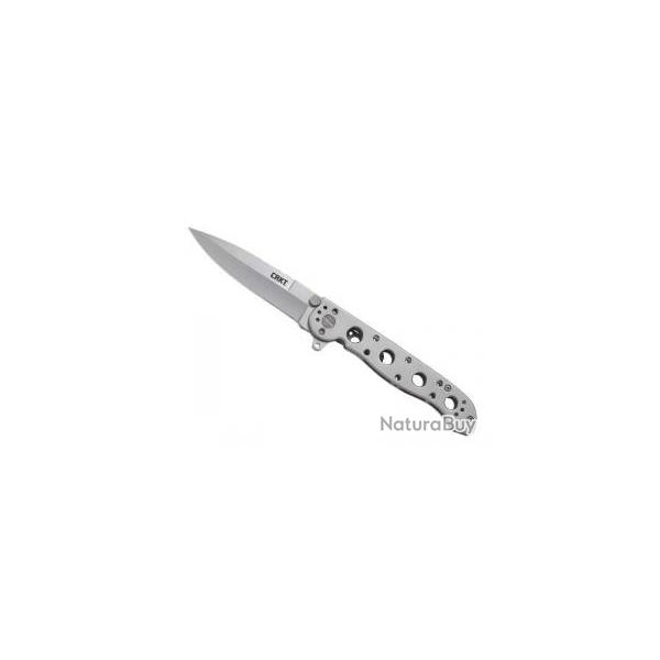 Couteau CRKT   M16-03SS lame acier 12C27 finition  bead-blasted  avec  flipper 