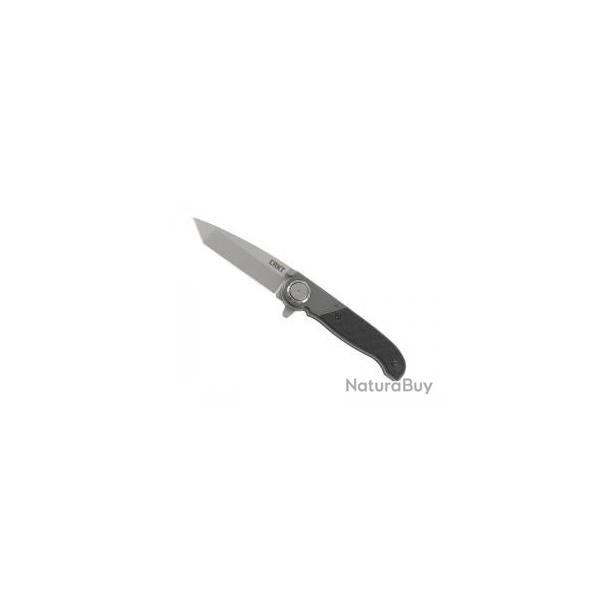 Couteau CRKT  M40-02  lame forme tanto acier 1.4116 satin