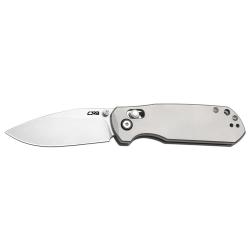 Couteau CJRB Maximal Lame Drop Point CPM-S90V Manche Titane Crossbar Lock KIVT Clip J1954GGY