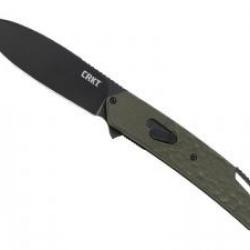 Couteau CRKT BONA FIDE lame noire acier D2