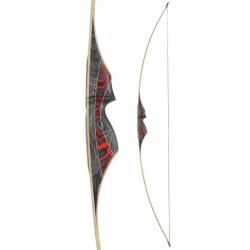 Longbow White Feather Olor - Gaucher / 35Lbs / Blanc