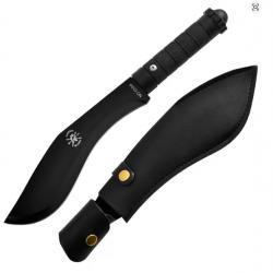 Couteau Machette noire avec étui