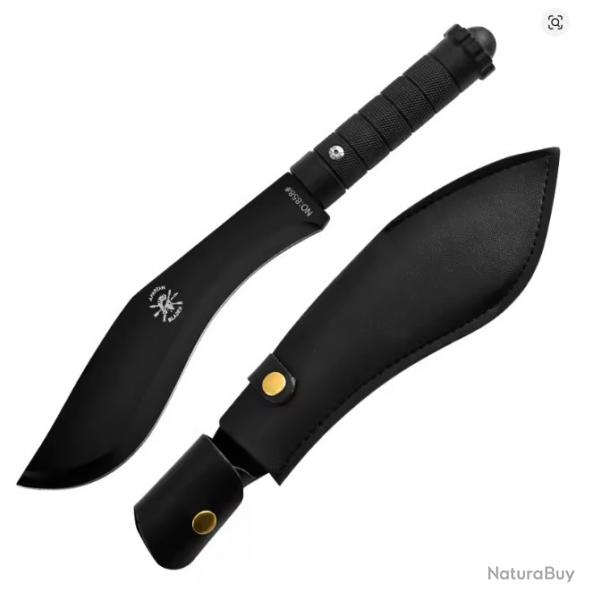 Couteau Machette noire avec tui