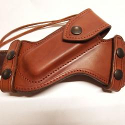 ETUI DE COUTEAU CUIR  le WING'S (entreprise française artisanale)