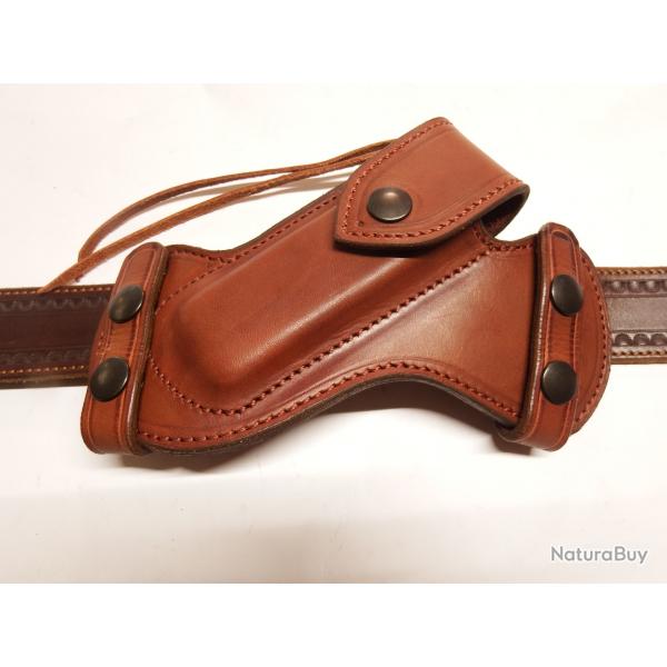 ETUI DE COUTEAU CUIR  le WING'S (entreprise franaise artisanale)