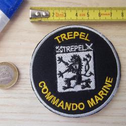 écusson collection militaire commando marine Trepel insigne tissu