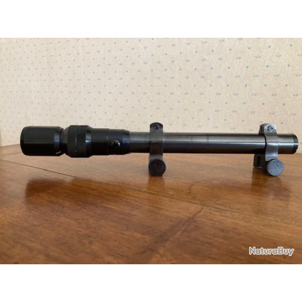 Lunette UNIQUE 3 x avec montage d'origine en acier drivable pour rail de 11 mm avec boite et notice