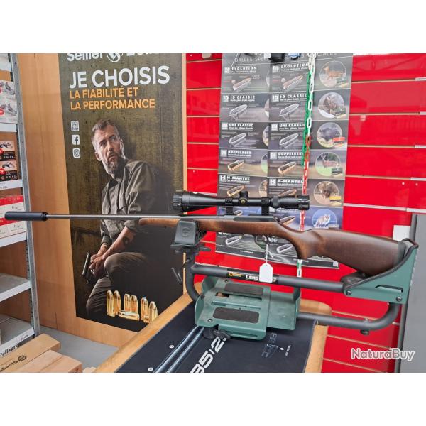 CZ 457 training 22lr avec silencieux et lunette 4-16x50