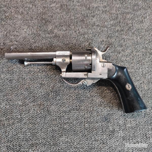 Revolver 7mm  broche Chaineux brevet parfait fonctionnement