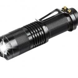 Lampe de poche avec clips 300 Lumens