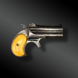 PISTOLET Remington Double Deringer, 3ème modèle - Etats-Unis - 1888