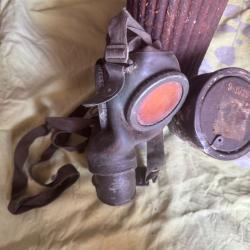 Masque à gaz allemand GM30 1939 complet avec boîte  original Wehrmach
