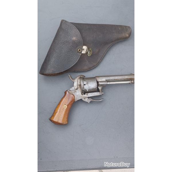 Rvolver  broche 7mm identique Garde Mobile 1870