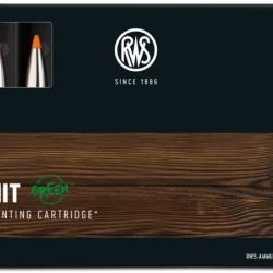Munitions RWS 8x57 HIT Green 600mm 10.4g 160gr x2 boites