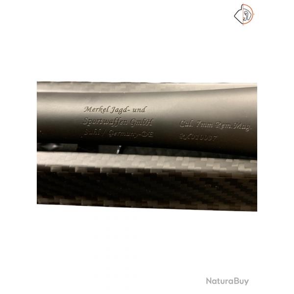 MERKEL LINAIRE RX HELIX CAL .7mm Rem Mag + CROSSE CARBONE FBT