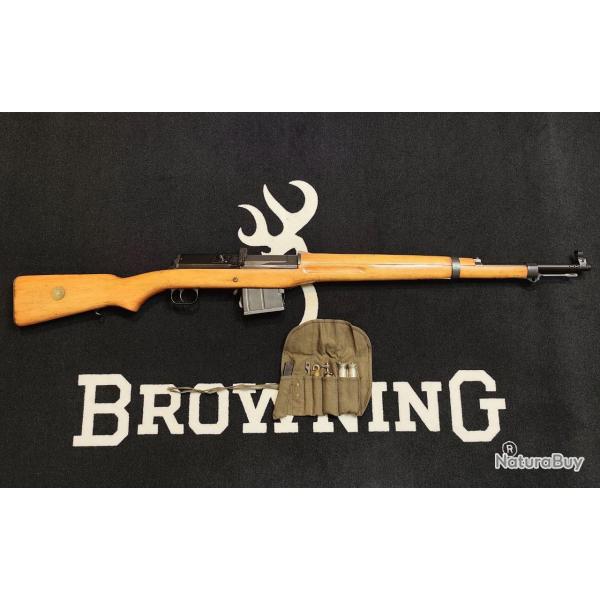 Carabine semi-automatique LJUNGMAN Mod. 42 B - Cal. 6,5x55 SE + UC d'entretien complet (Occasion rv