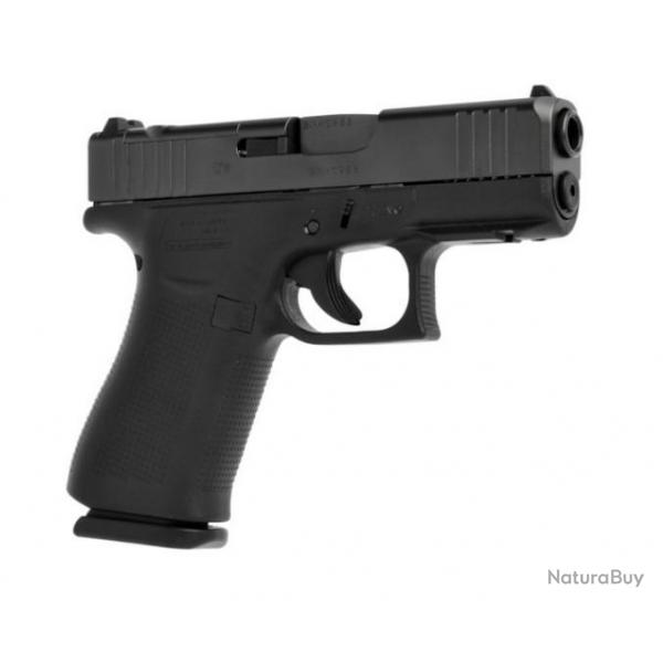 Pistolet - Glock 43X - Gen 5 - R MOS FS - 9mm - Subcompact - Black - 10 coups - 015525