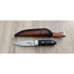 Couteau de chasse noir 18 cm