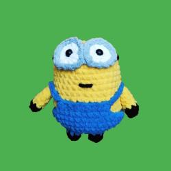 Minion Bob Amigurumi Crochet Peluche Fait Main Neuf * LIVRAISON GRATUITE *