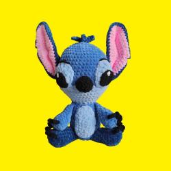 Stitch Disney Amigurumi Crochet Peluche Fait Main Neuf * LIVRAISON GRATUITE *