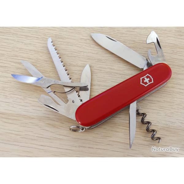 Victorinox couteau suisse Huntsman Woodsman Vintage 1983-1985