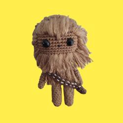 Chewbacca Star Wars Guerre des Etoiles Amigurumi Figurine Crochet Fait Main Neuf LIVRAISON GRATUITE