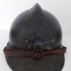 casque adrian 2e modèle d'artillerie complet bel état