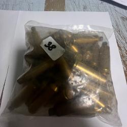 Lot  de 40 douilles  vrac 270 wsm mélangé tiré 1 fois