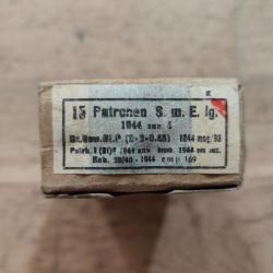 Boîte vide munition 8x57JS type Sme-lang