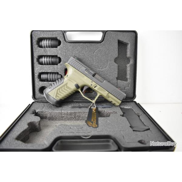 Pistolet Derya DY9 Noir/Vert optic rady cal. 9x19