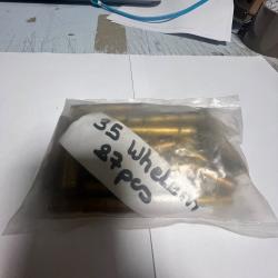 Lot de 25 douilles vrac 35 whelen mélangé tiré 1 fois