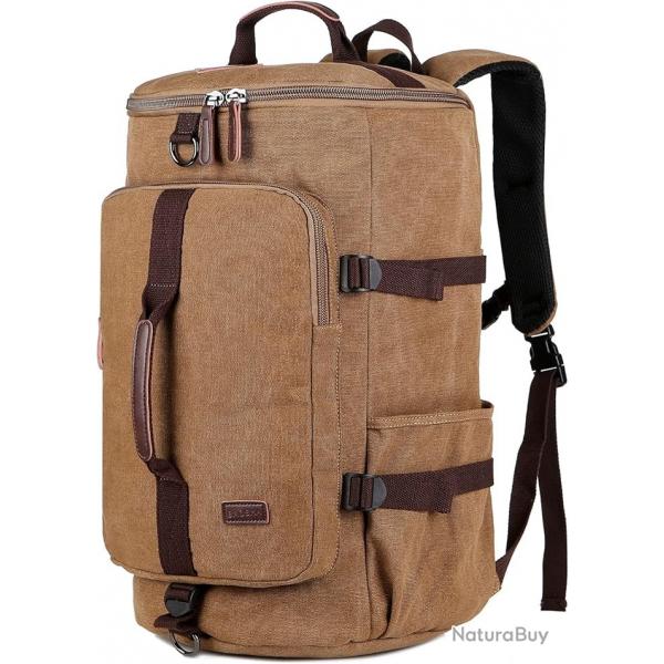 Sac  Dos Vintage  en Toile pour Homme Style Militaire