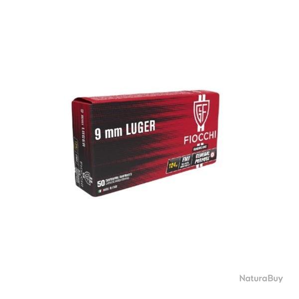 FIOCCHI cal.9x19 FMJ 124gr x50